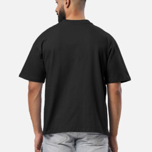 Oversized T-Shirt Black - Dapper Cloth