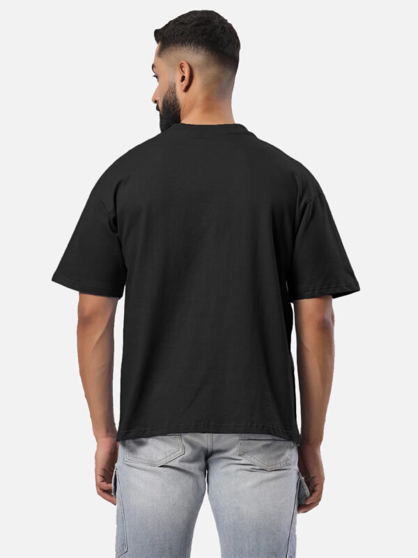 Oversized T-Shirt Black - Dapper Cloth